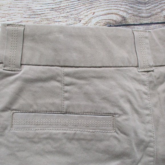 Sonoma Khaki Shorts Pockets Belt Loops Tan 4 - Picture 7 of 8